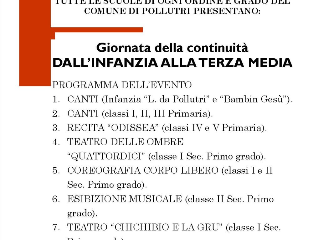 Giornata della Continuità